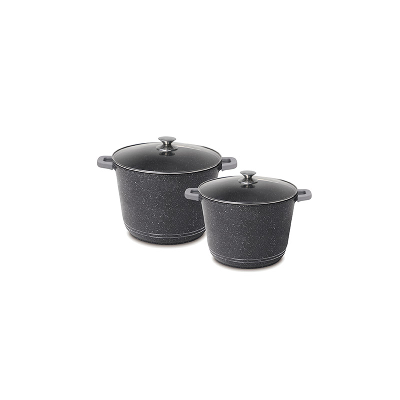 24+28cm stockpot set